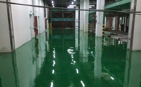 11月霍城霍城环氧地坪施工高峰来袭，梦得来化工多项目同步推进保交付